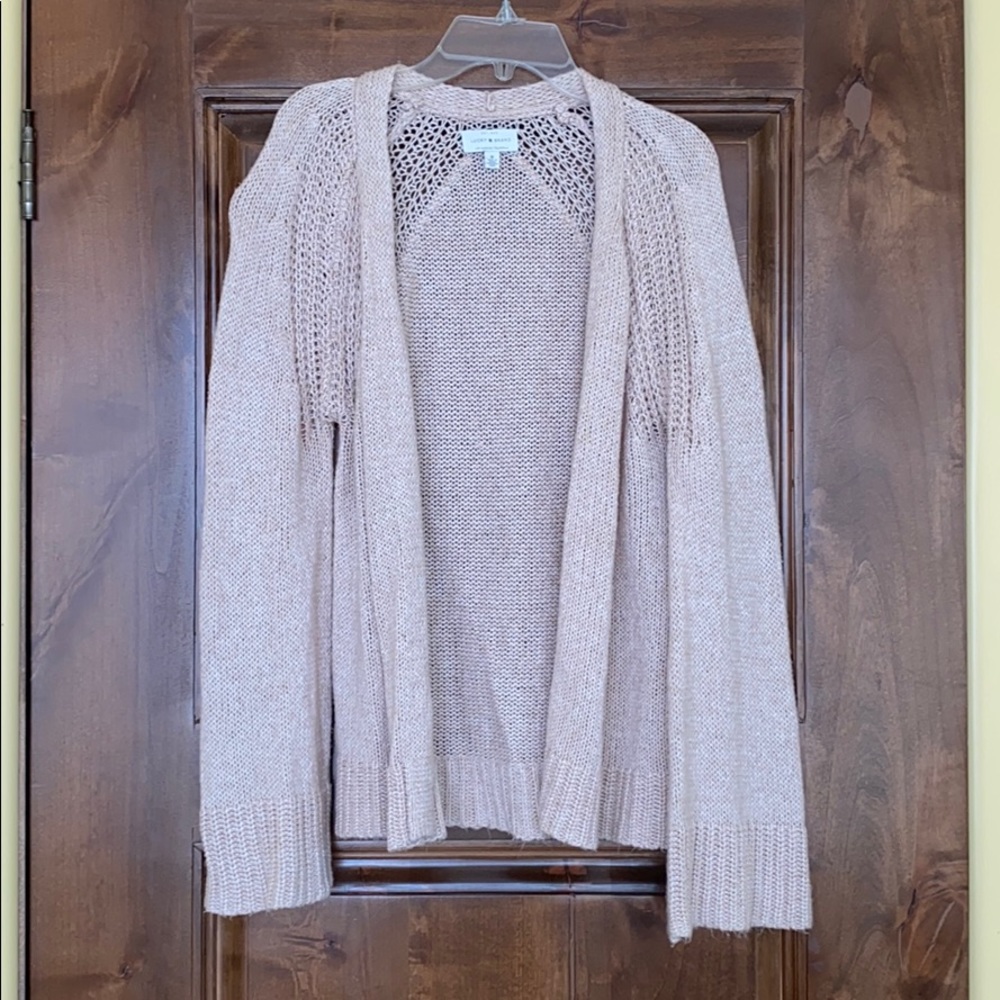 Lucky brand cream colored sweater